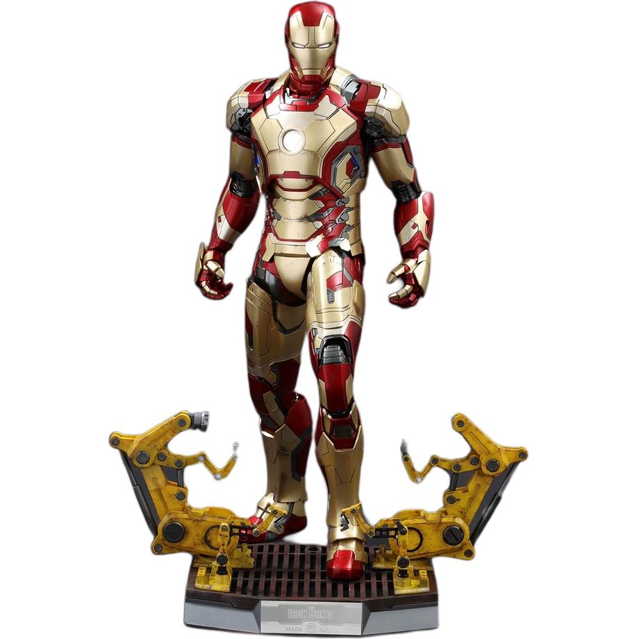 

Фигурка Iron Man 1 4 Mk42 Scale Hot Toys, sq008 luxury platform version