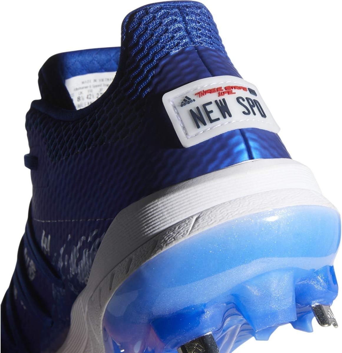 Футбольные бутсы Adidas Nemeziz 19.2 для мужчин, для твердого грунта, синий — фото 3