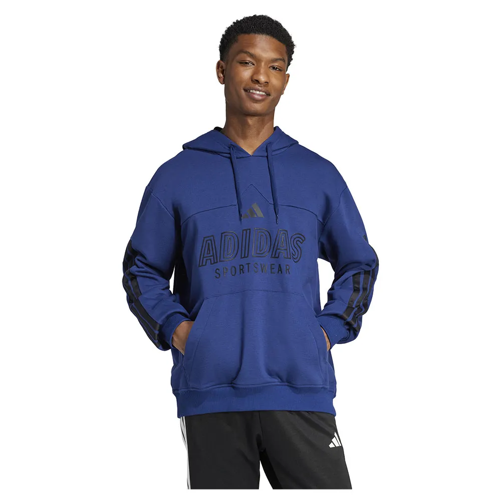 

Худи adidas House Of Tiro French Terry, синий