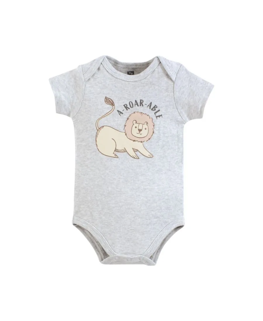 Комплект одежды из мягкого хлопка Hudson Baby, Neutral Safari — фото 3