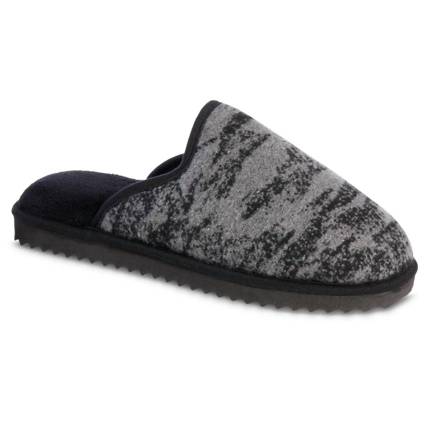 

Мужские тапочки Recycled Cooper Scuff Slipper в цвете Ash Isotoner