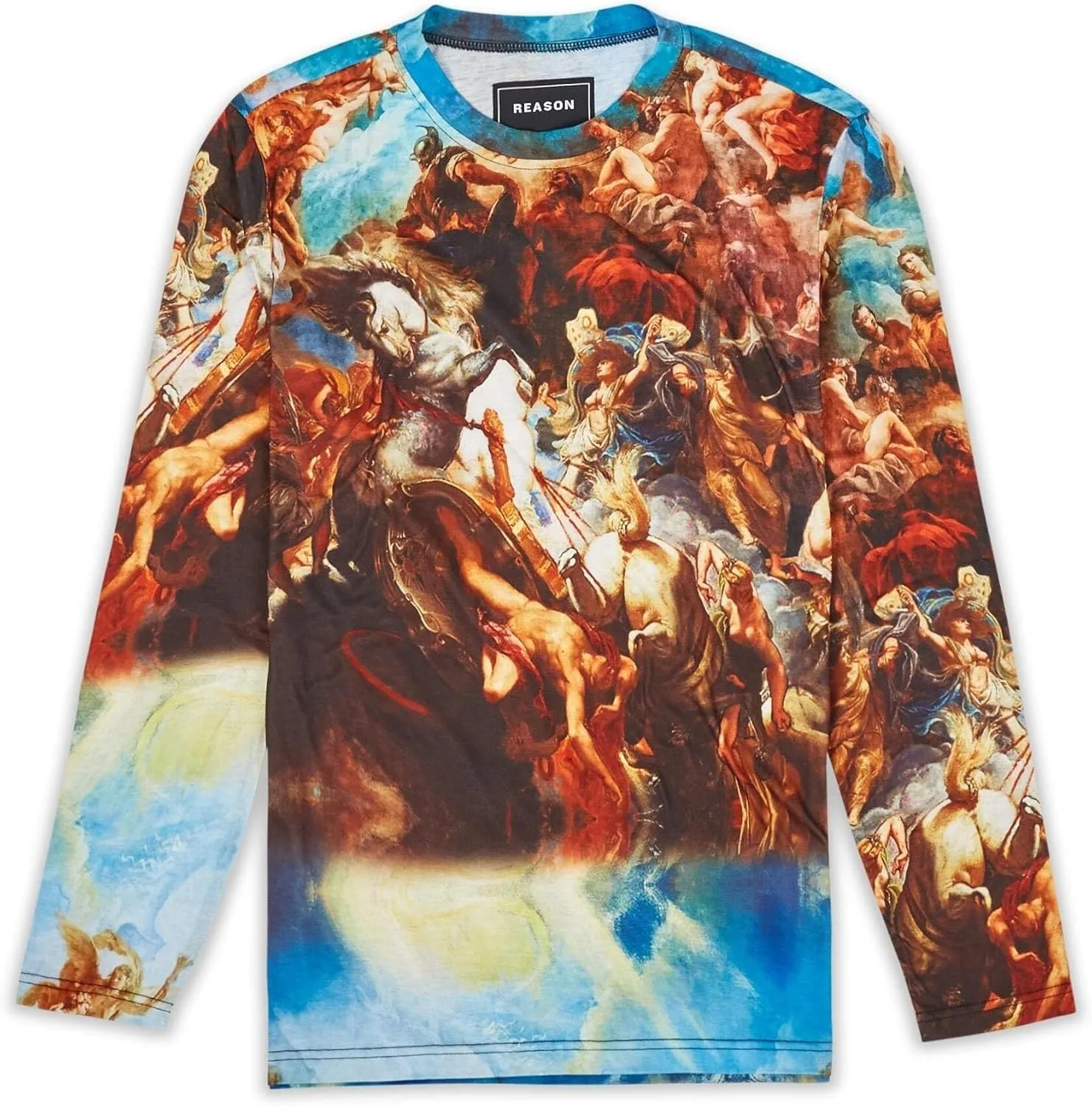 

Мужская футболка с длинным рукавом, Crew Neck, Regular Fit Reason