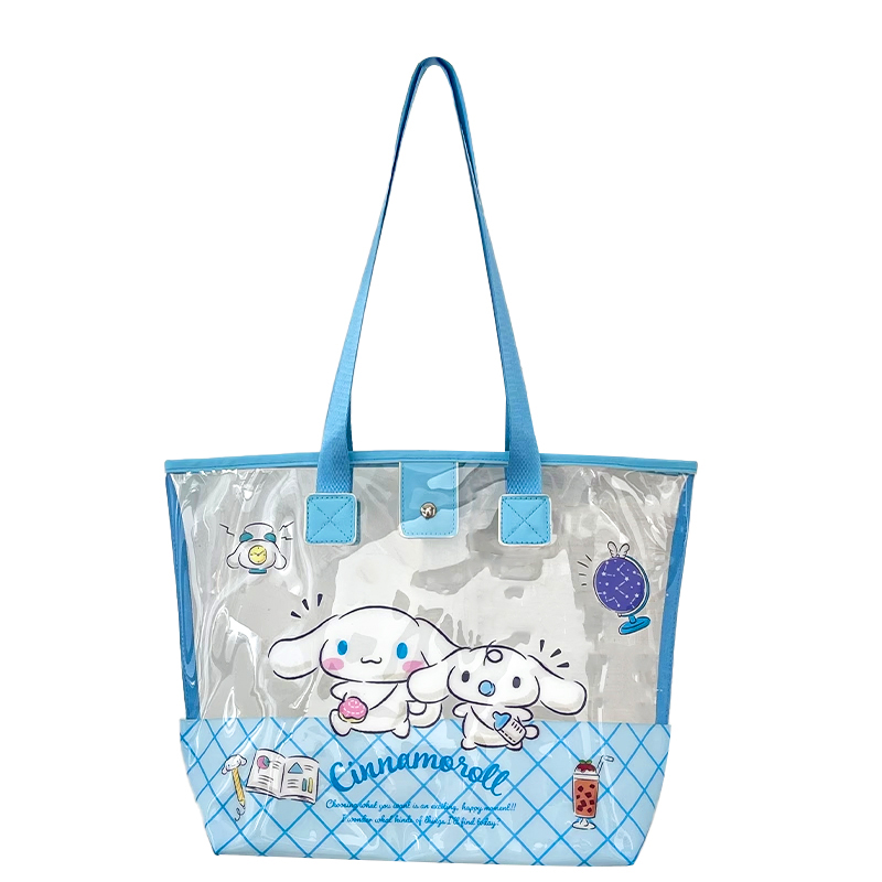 

Sanrio Женская синяя плечевая сумка из ПВХ и полиуретана, Blue