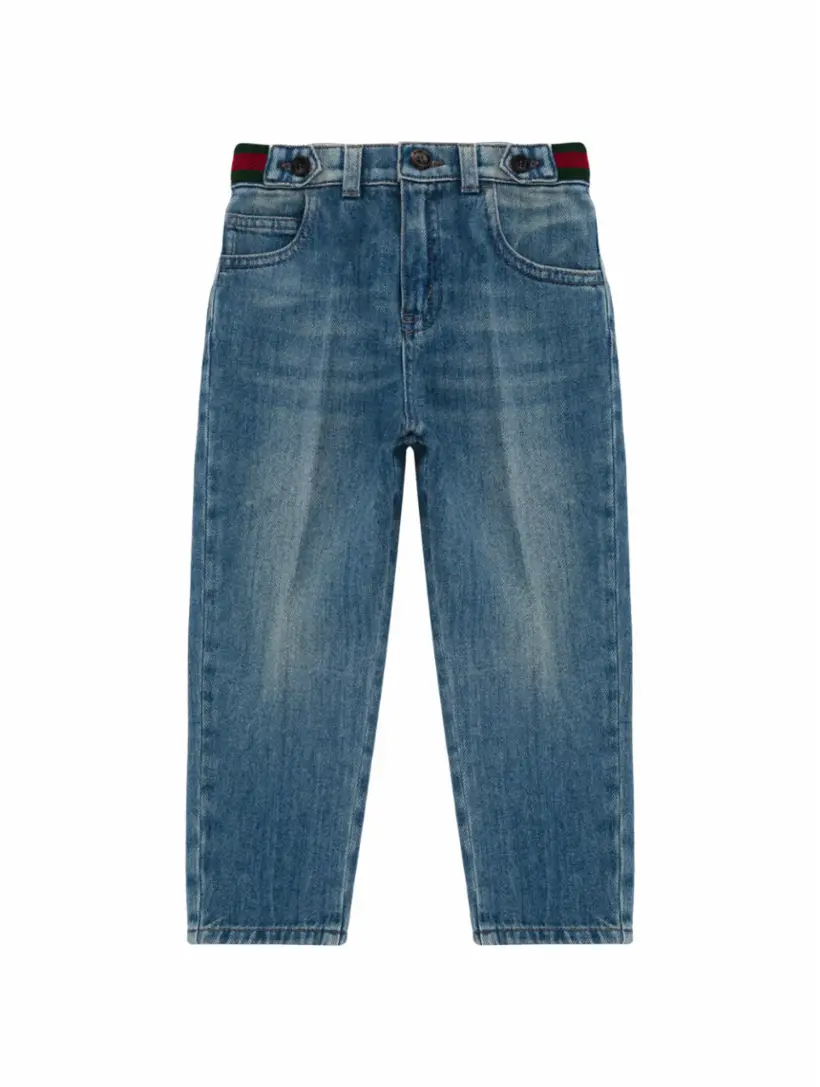 

Прямые джинсы Web Gucci, синий