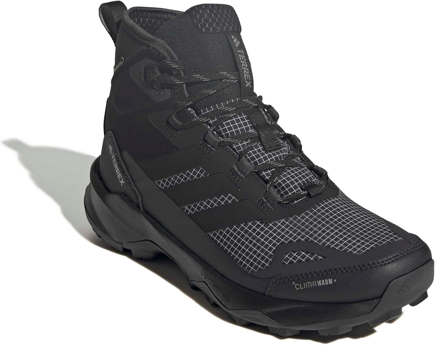Мужские ботинки Adidas Terrex Skychaser Ax5 Mid Top Gore-tex Climawarm для походов, черный — фото 4