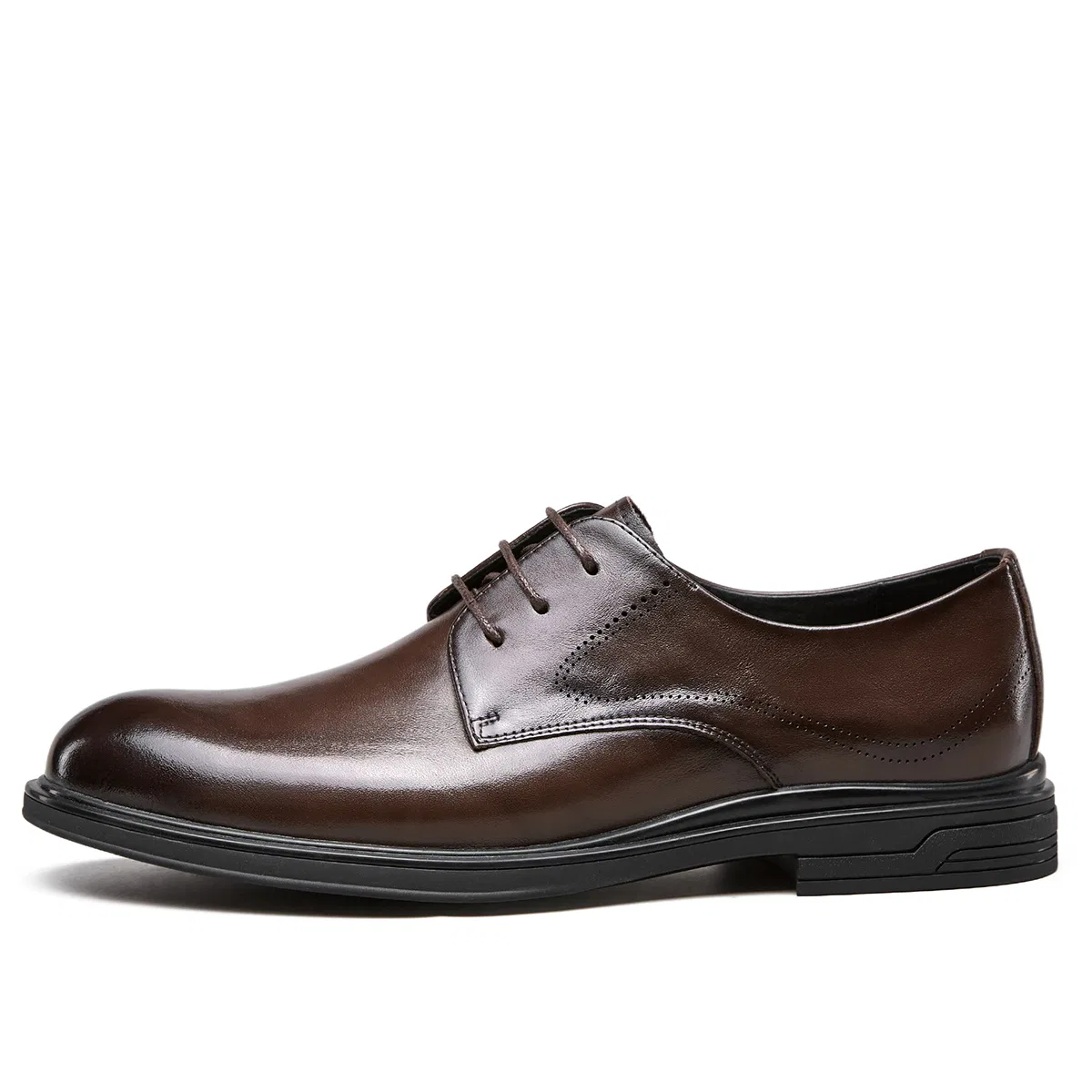 Casual туфли из кожи YEARCON Коричневые