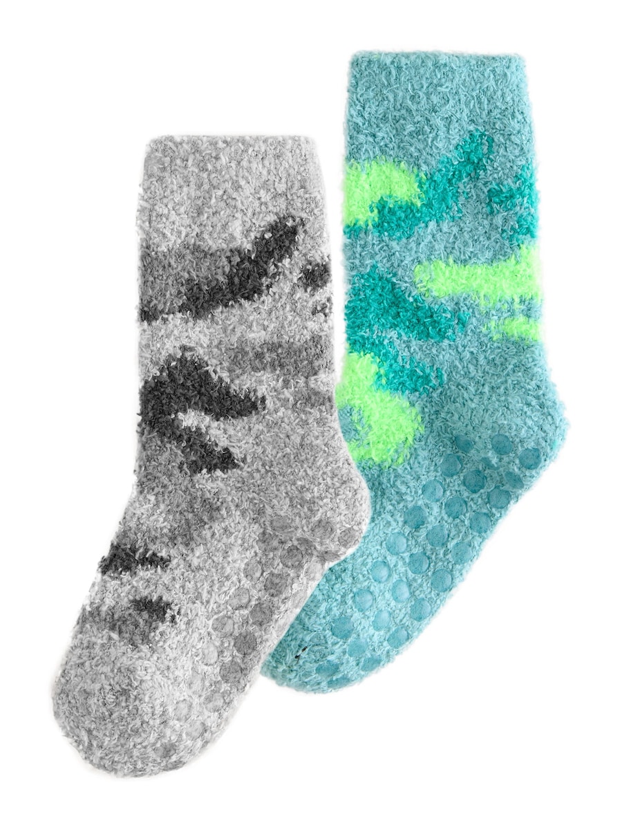 

Носки Next, серый/темно-серый/неоново-зеленый/темно-зеленый