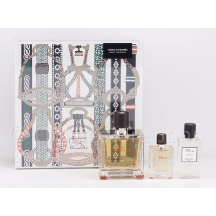 

Hermes Terre d'Hermes Set 75ml + 12.5ml EDP + 40ml After Shave Pure Perfume Hermès