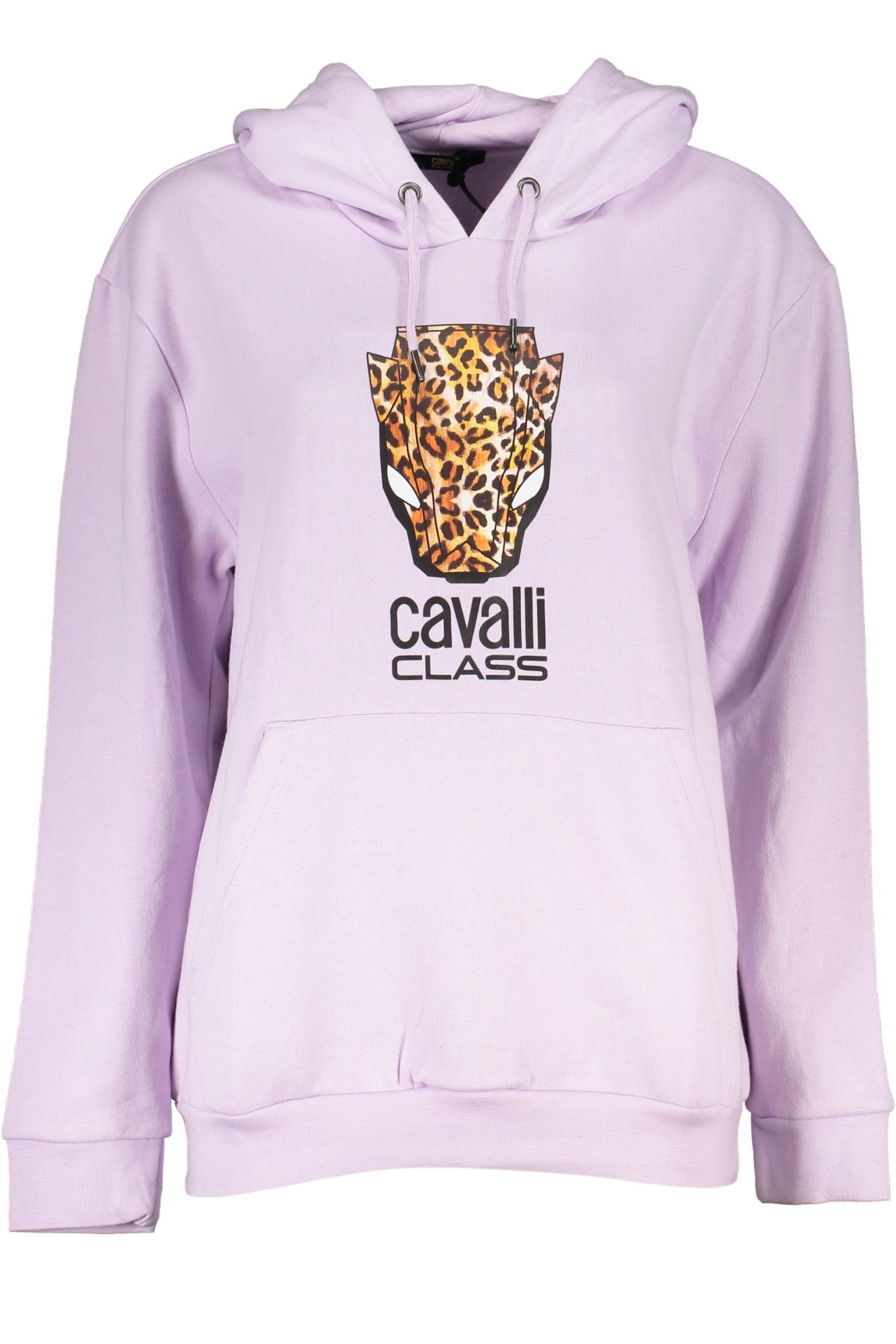 

Толстовка женская Cavalli Class с капюшоном, фиолетовый
