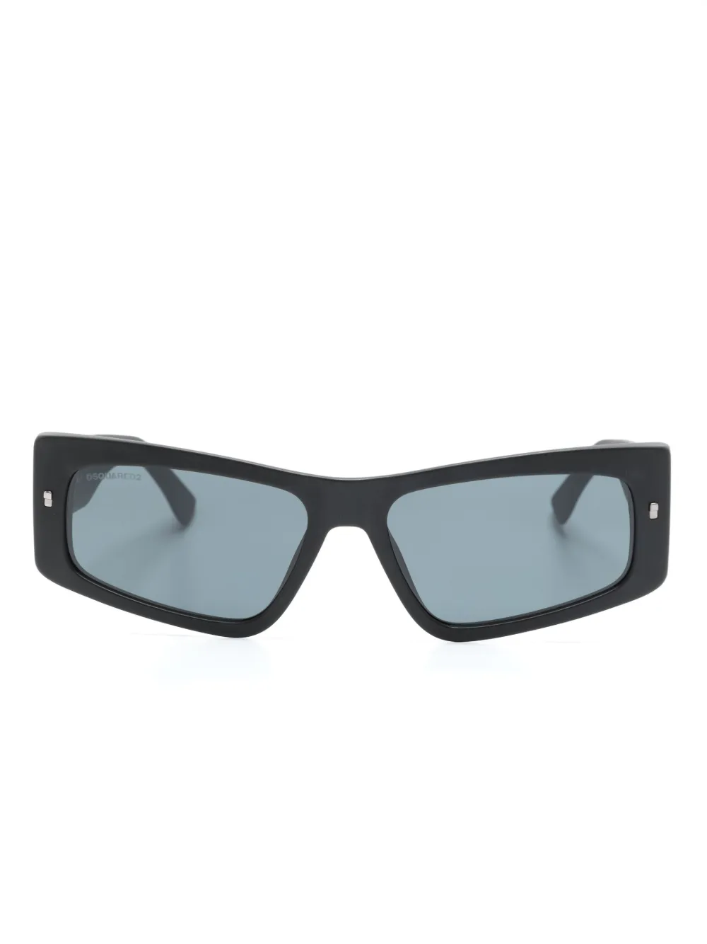 

Солнцезащитные очки Icon в прямоугольной оправе DSQUARED2 EYEWEAR, черный