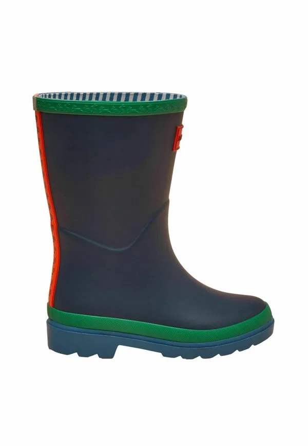 Резиновые сапоги стандартного кроя с цветовыми блоками Joules, Blue Green