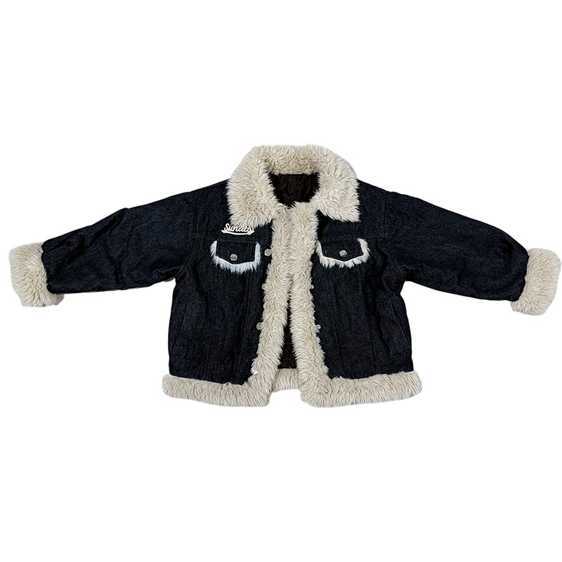 

Детские утепленные куртки с меховым воротником PROTECTCAMEL, черный