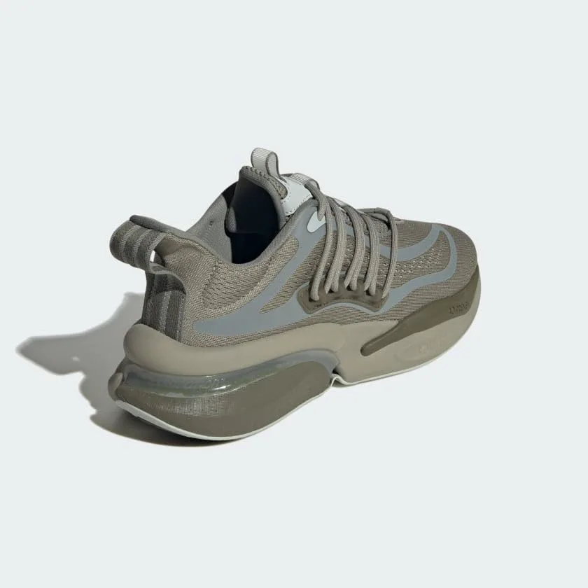 Кроссовки для бега Adidas для взрослых, унисекс, модель HP2758, серебристый/оливковый — фото 3