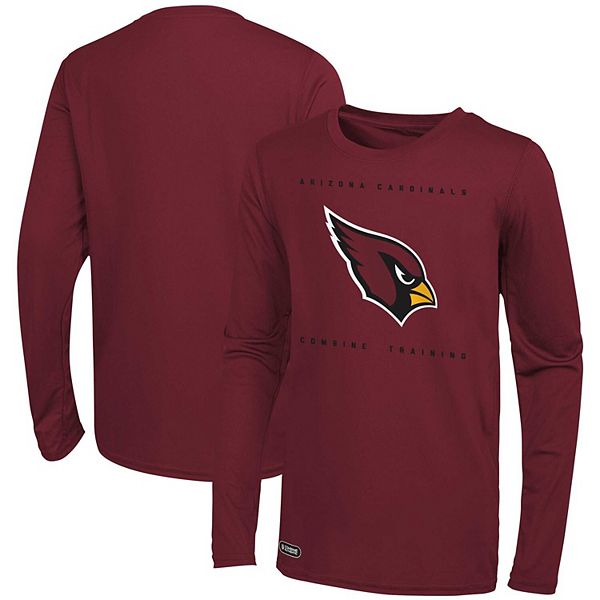 

Мужская футболка с длинным рукавом Arizona Cardinals Side Drill Outerstuff