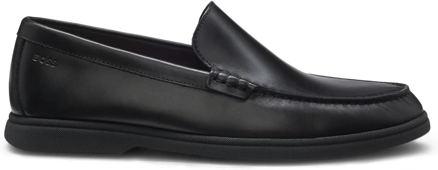Мужские мокасины BOSS Sienne_mocc_bu 10277790 01, Black