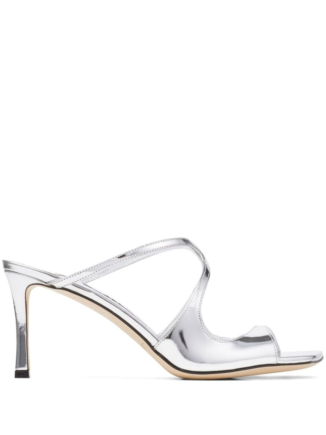 

Jimmy Choo мюли Anise 75, серебряный