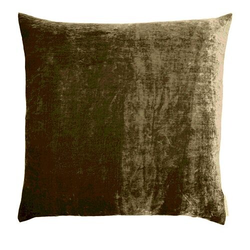 

Подушка Dark Taupe Silk Velvet 20 x 20 Aviva Stanoff, цвет Tan/Beige