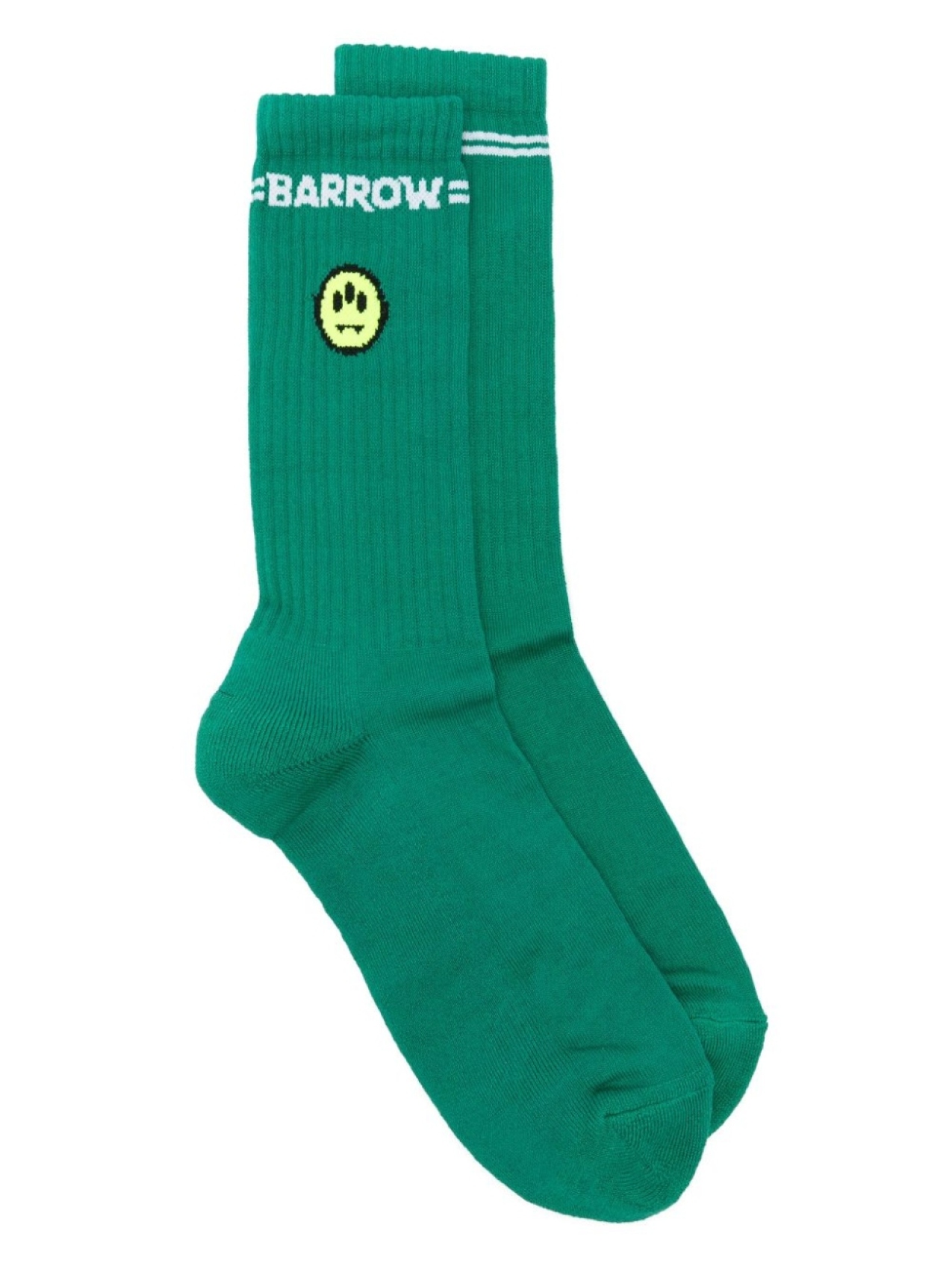 

BARROW носки вязки интарсия с логотипом, зеленый