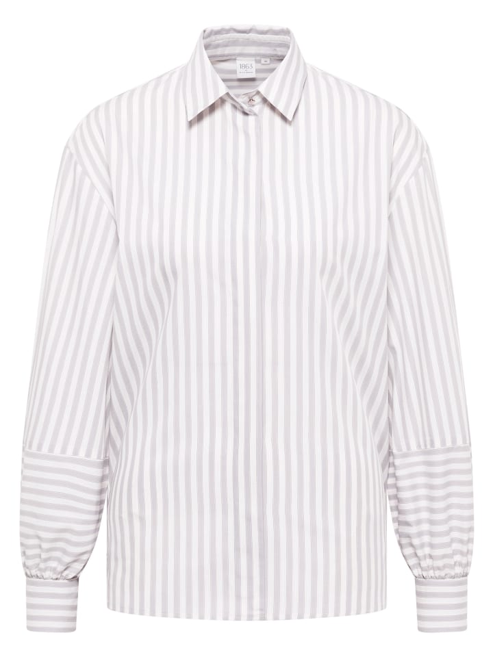 

Eterna Свободная блузка серого цвета