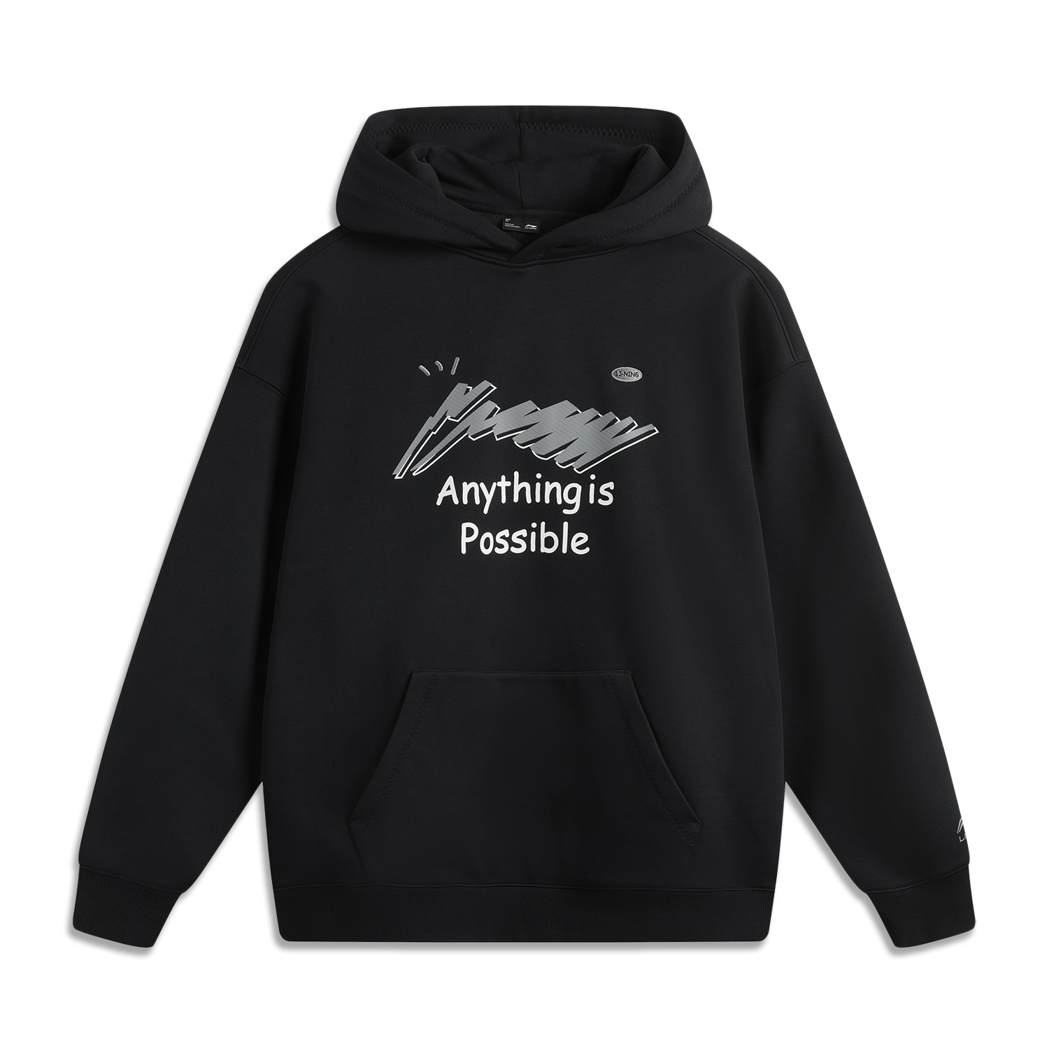 

Толстовка LiNing Sports Life Collection унисекс черная
