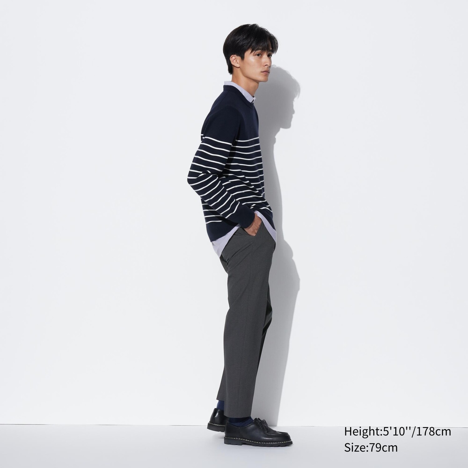 Брюки UNIQLO Miracle Air AirSense, серый — фото 2