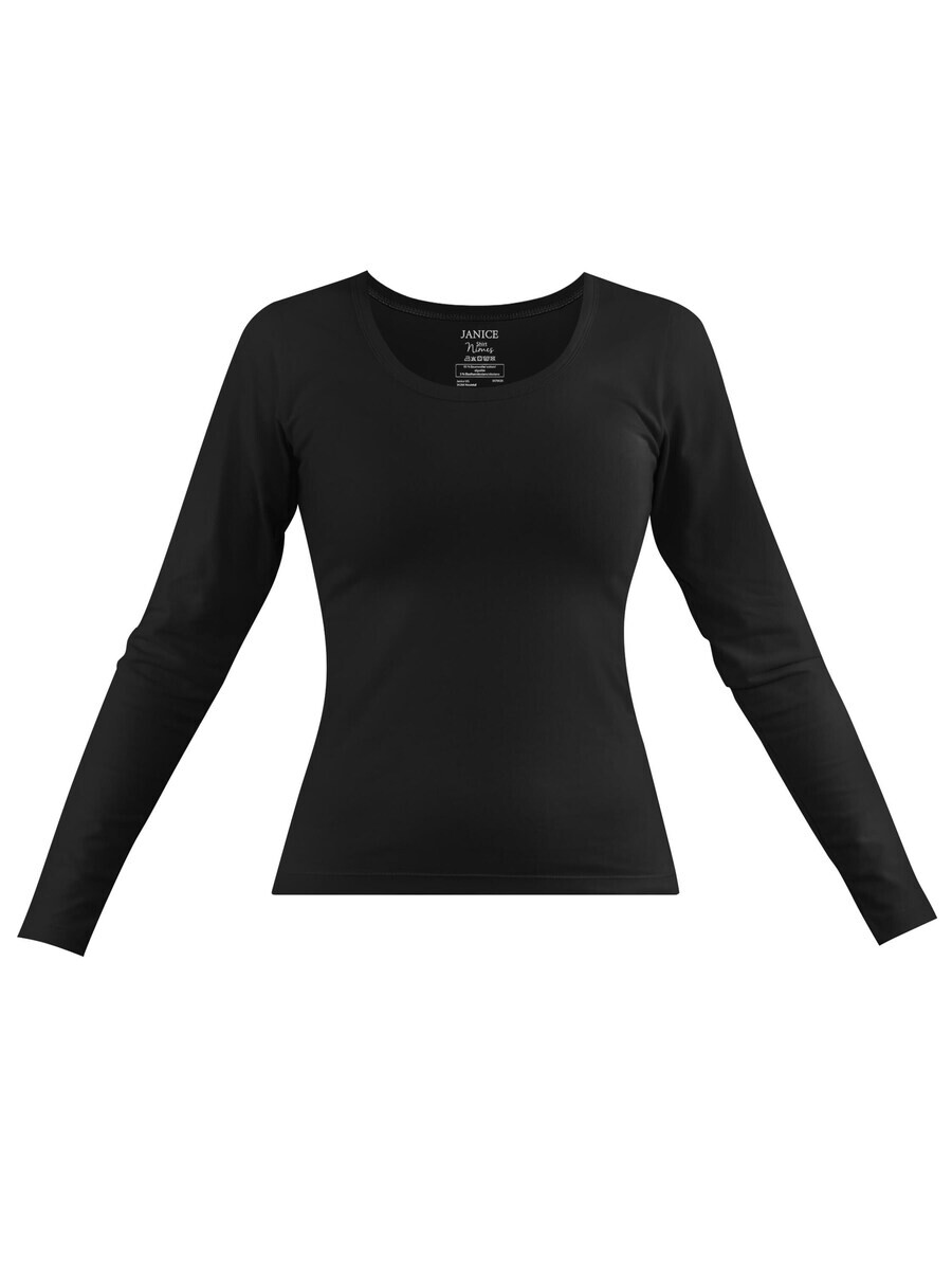 

Лонгслив Janice Shirt Nimes, черный