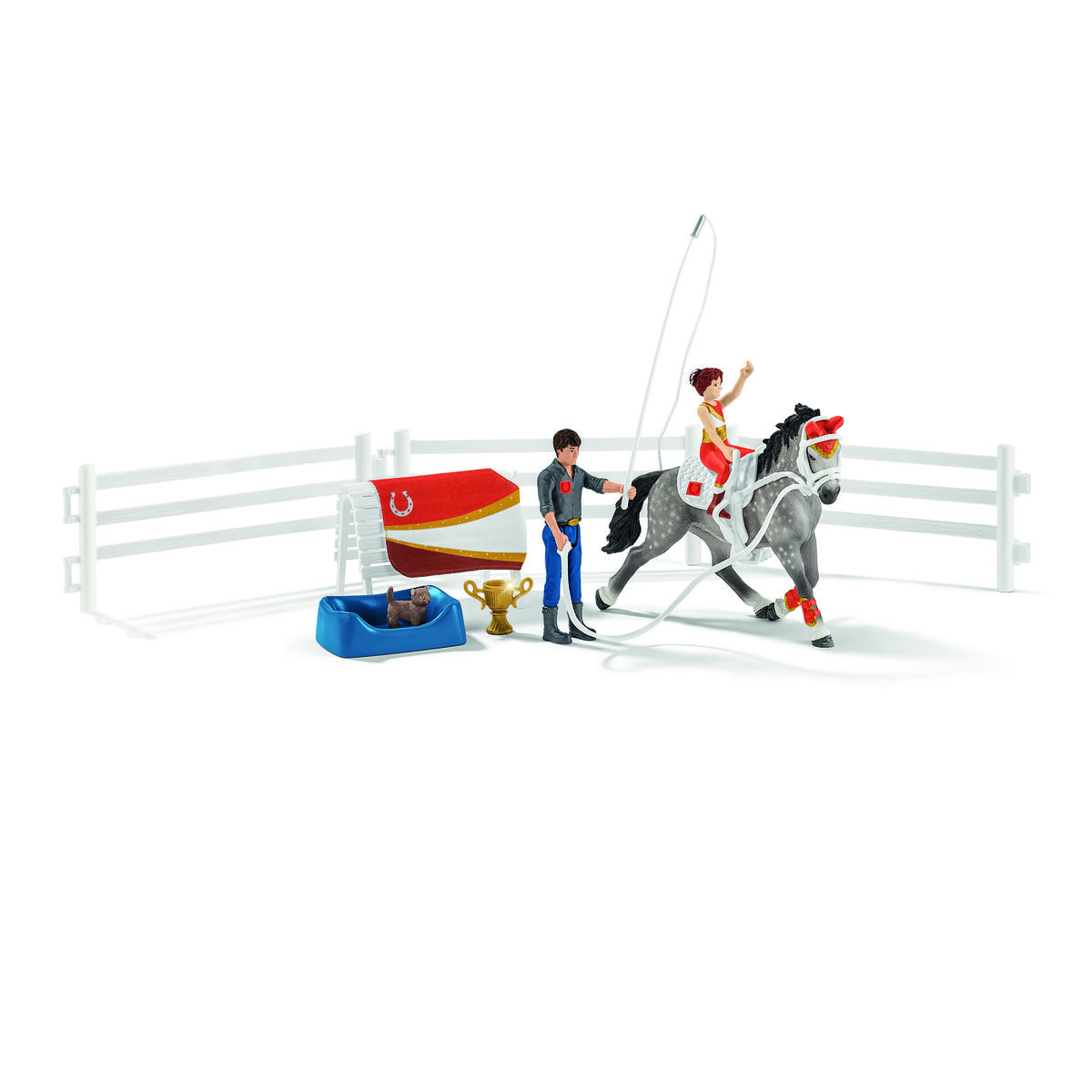 

Schleich, статуэтка, Horse Club Mia'S Vaulting Set 20 футов, 42443