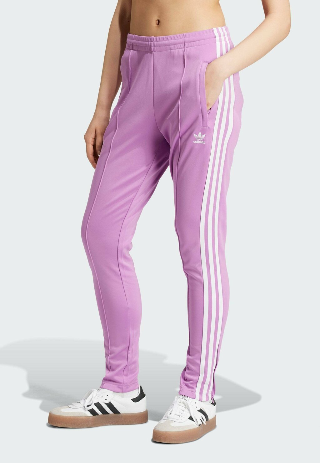

Спортивные штаны Adidas Originals, фиолетовый