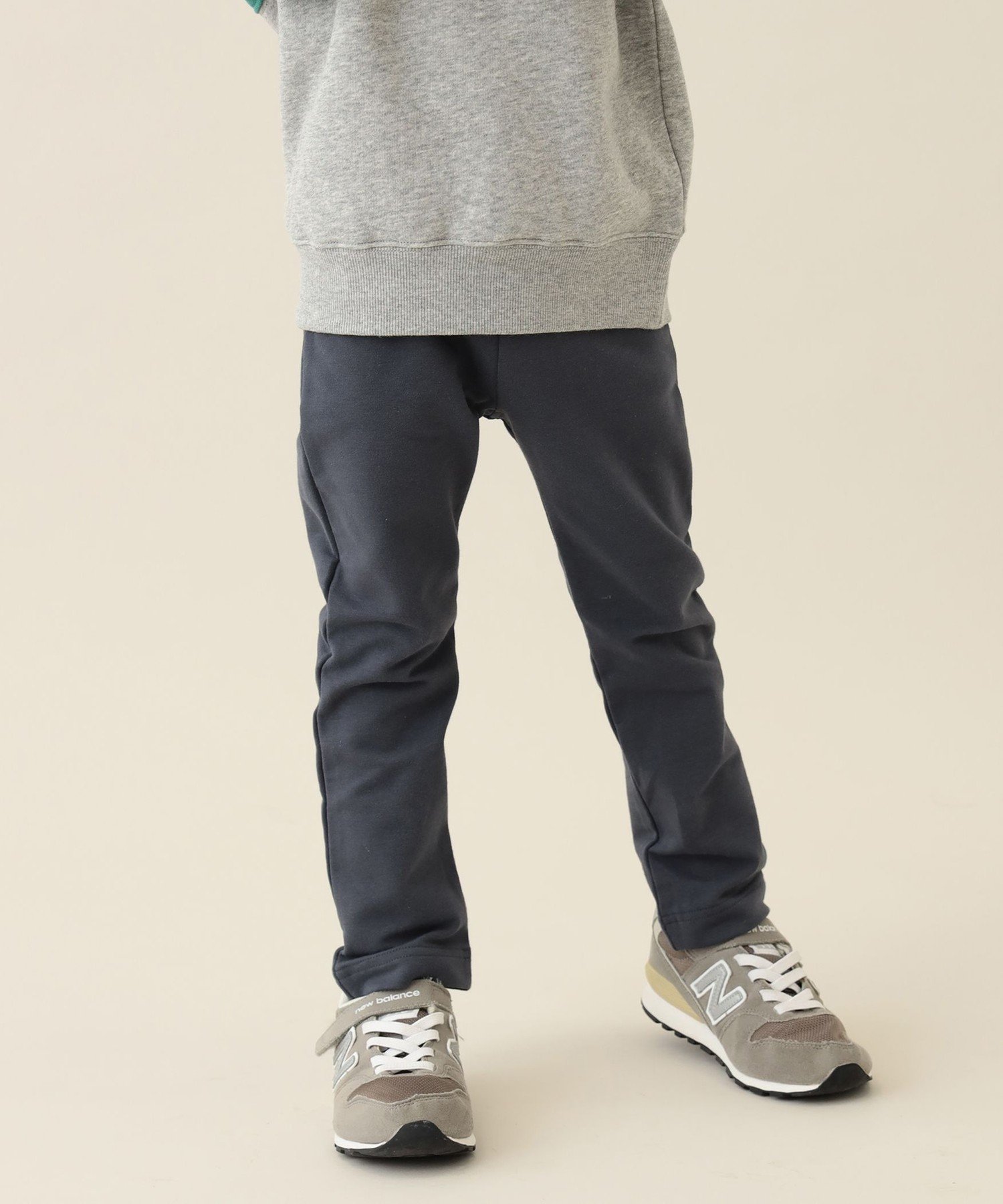 Брюки Mainichi GOGO (70-120 см) 26SS, для школы/детского сада, для детей Beams Mini, charcoal — фото 2