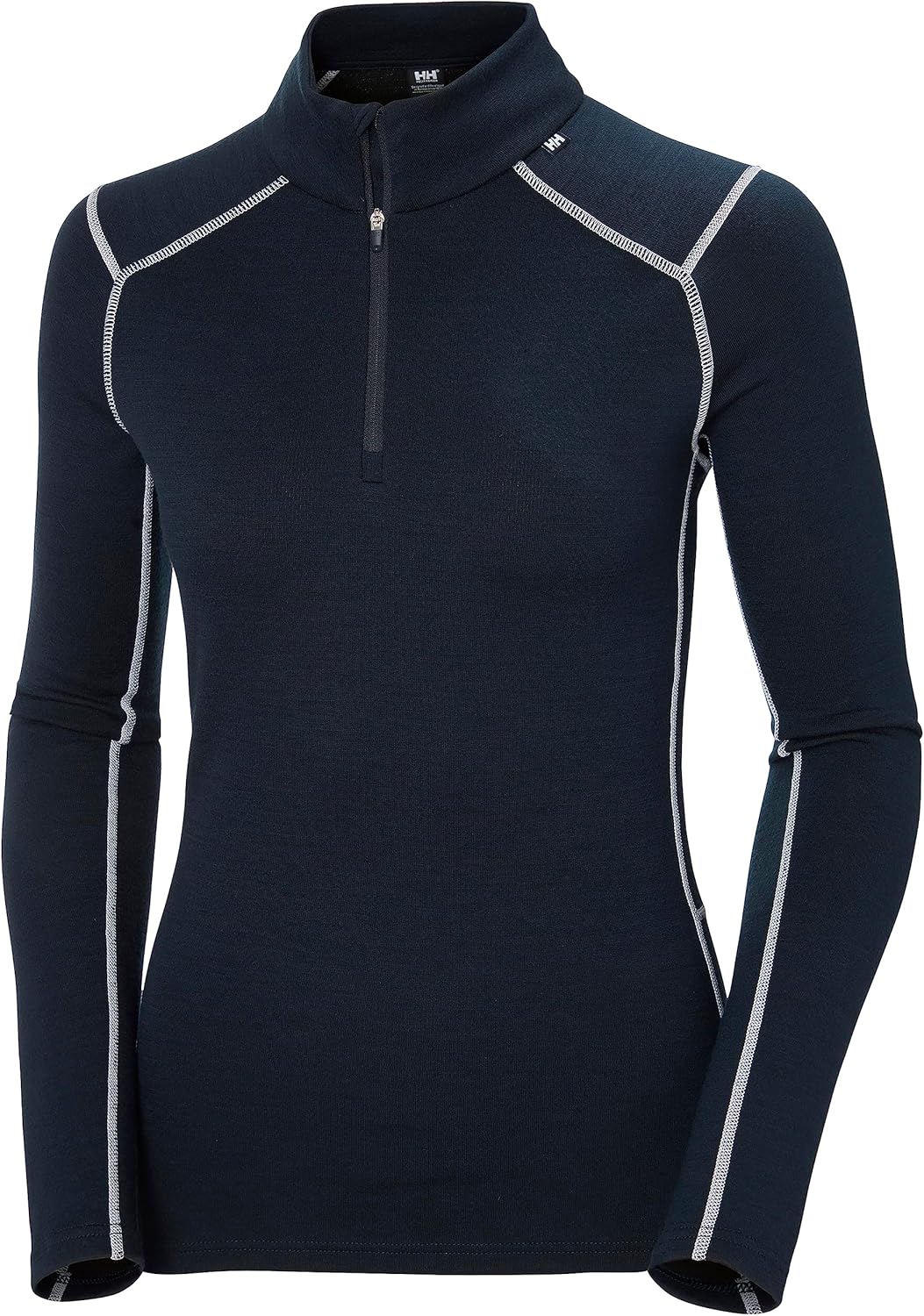 

Helly-Hansen LIFA Merino Midweight Half Zip Base Layer Top - женская термобелье для активного отдыха, походов и путешествий Helly Hansen, 596 Navy