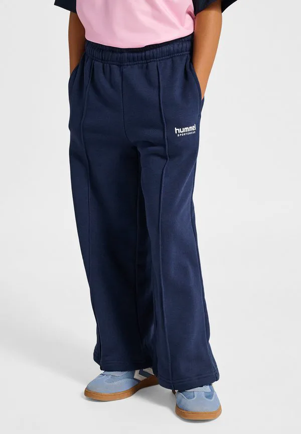 Свободные спортивные штаны с завышенной талией Hummel, Dress Blues — фото 2