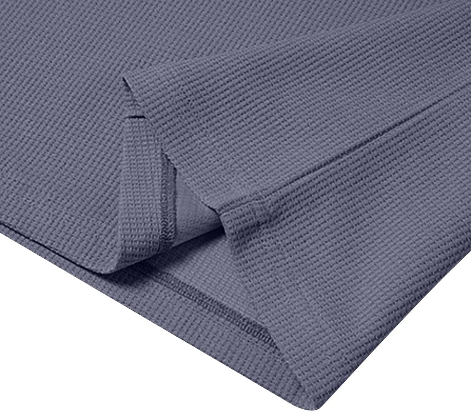 Мужская поло с коротким рукавом и воротником-стойкой, текстурированная, slim fit — фото 4