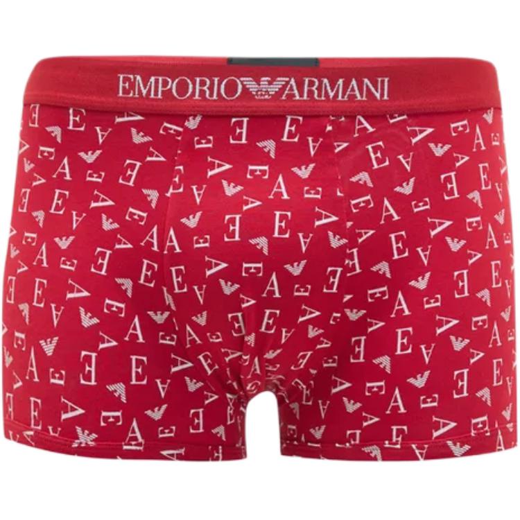 Мужские боксеры 3 штуки EMPORIO ARMANI, красный — фото 3