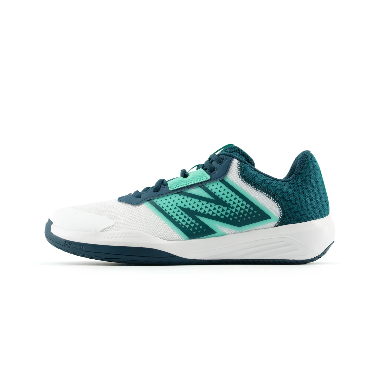 Кроссовки теннисные мужские NB 696 Textile, Artificial Leather Low top New Balance, белый