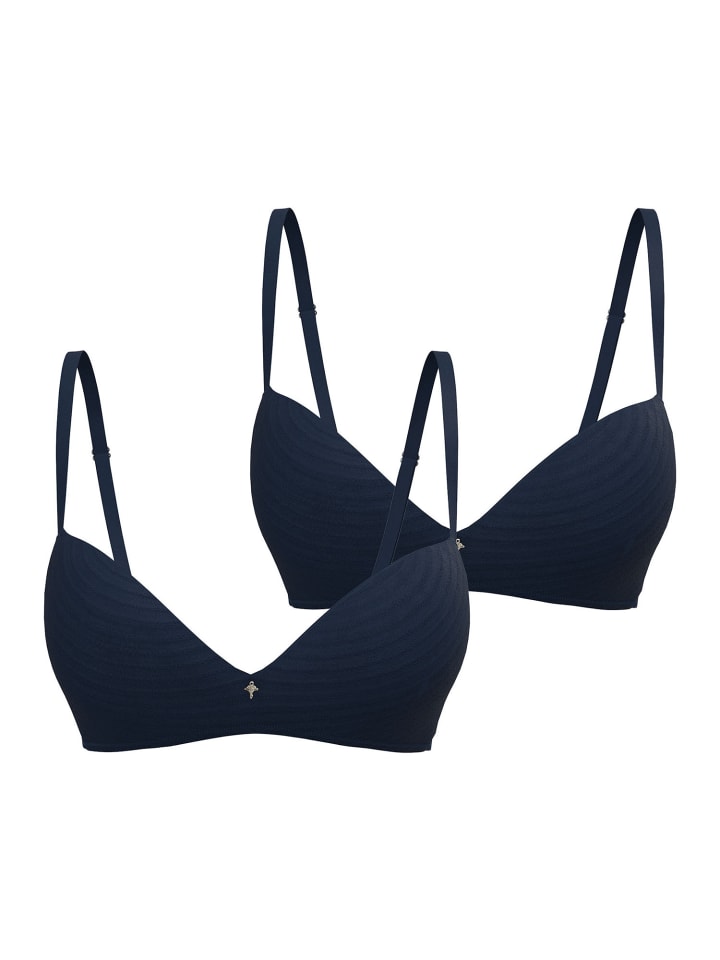 

JOOP! Беспроводной бюстгальтер Simplicity синего цвета