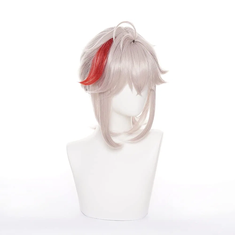 Мужской парик для косплея «Kaedehara Kazuha» Genshin Impact Osiaswig, Kaedehara Kazuha Wig — фото 2