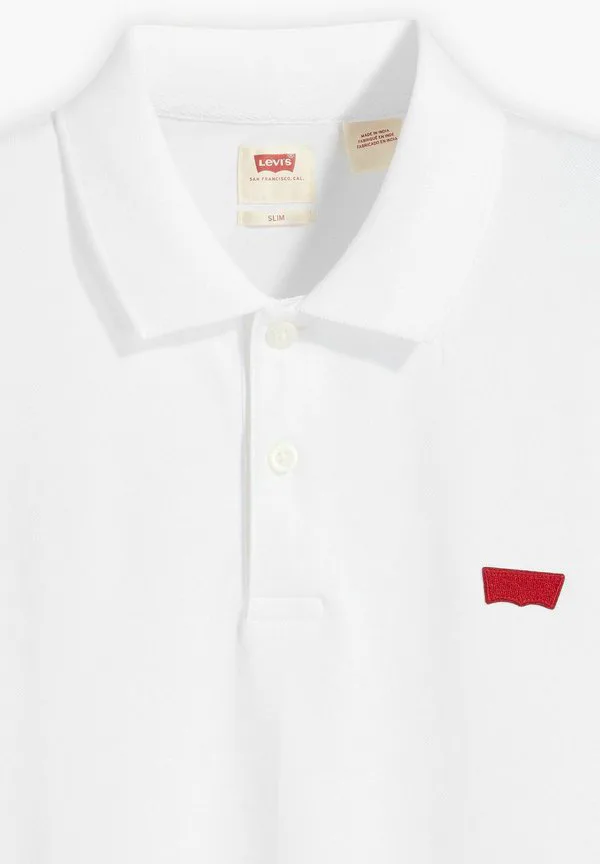 Рубашка-Поло housemark с длинными рукавами, приталенного кроя Levi'S, Bright White — фото 4