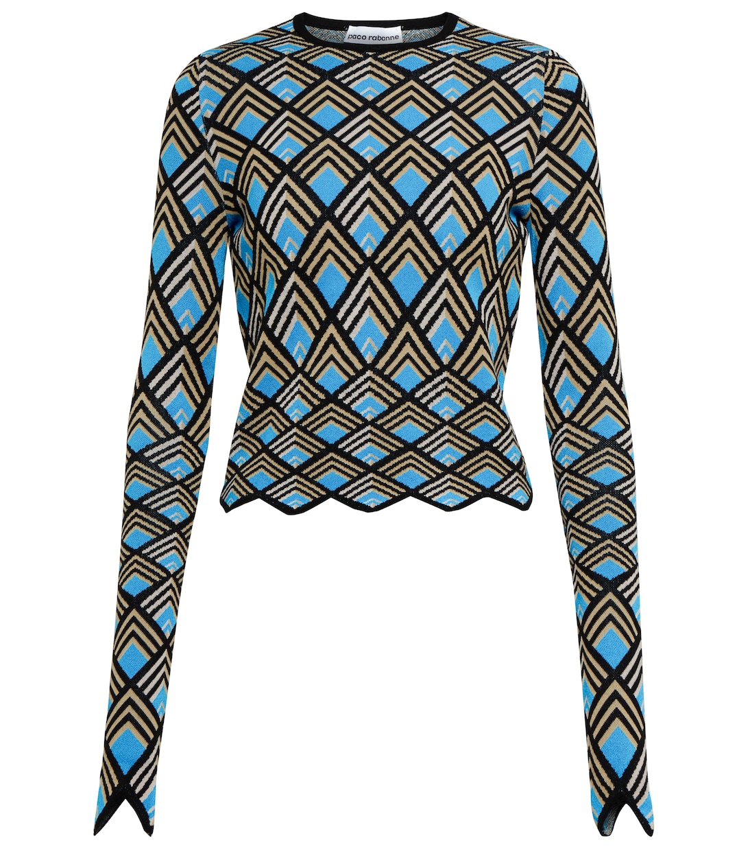 

Жаккардовый свитер Rabanne, Jacquard Géométrique