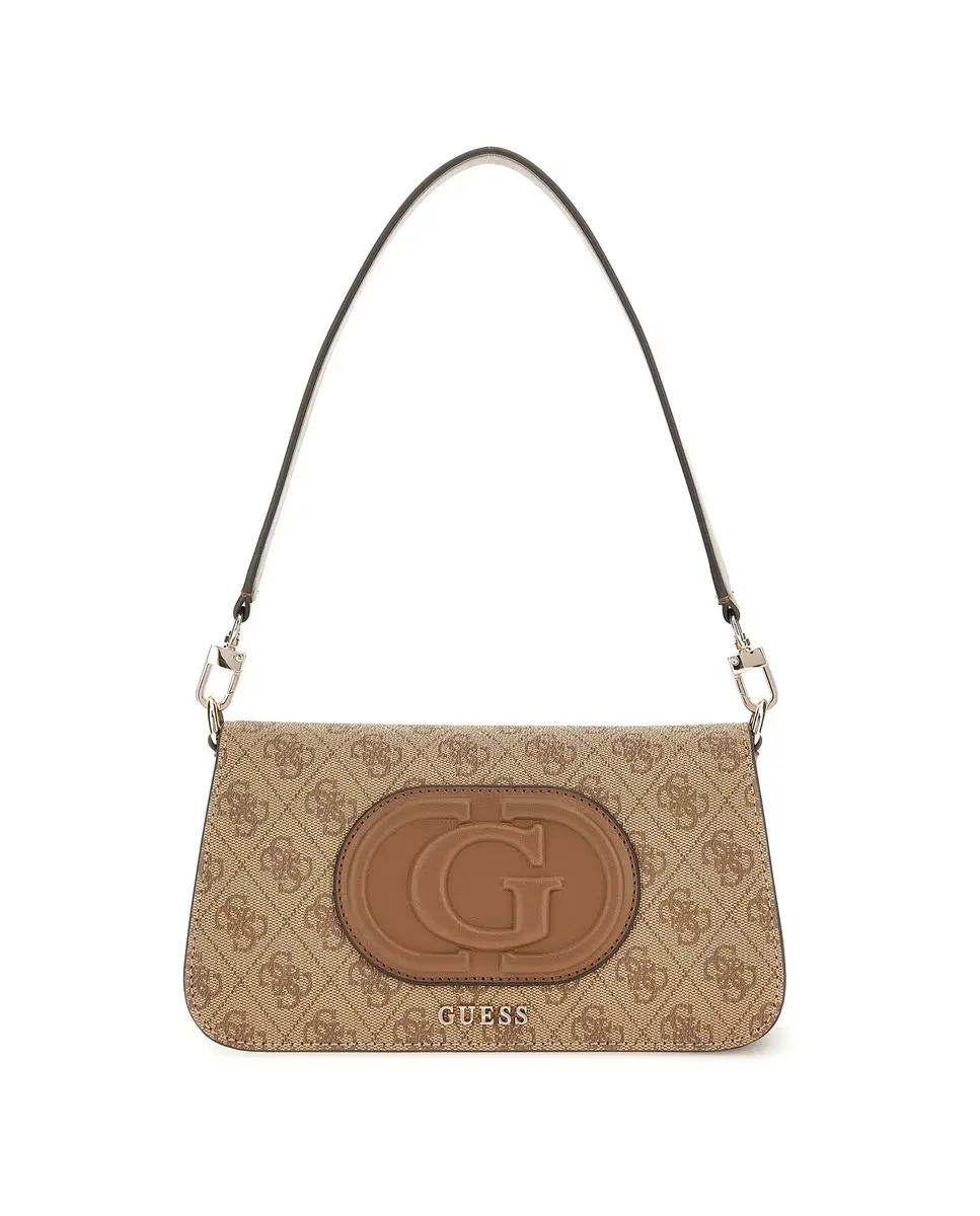 

Сумка через плечо Guess ECO MIETTA FLAP, бежевый