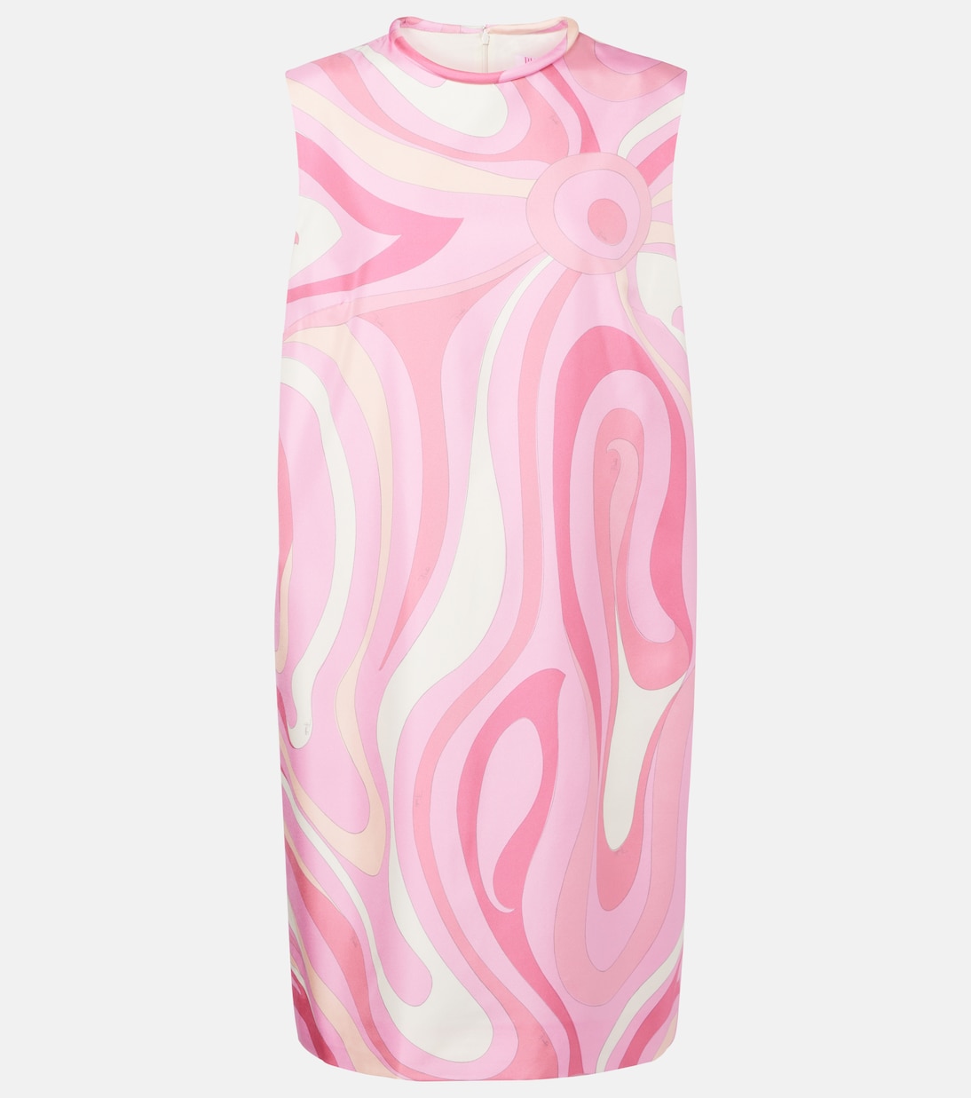 

Марморовый шёлковый минидресс Pucci, Rosa