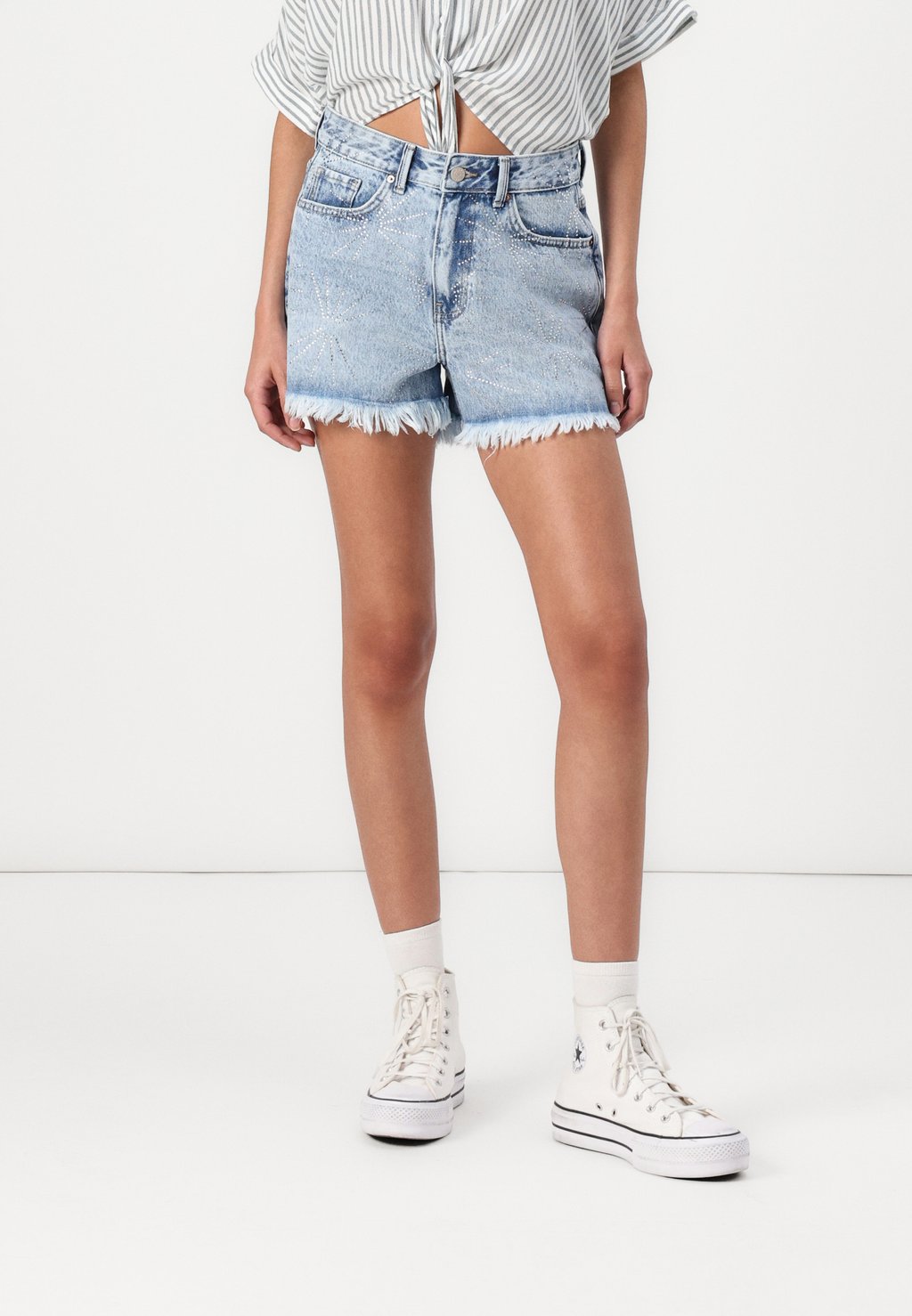 

Джинсовые шорты ONLGABI ONLY, цвет Light Blue Denim