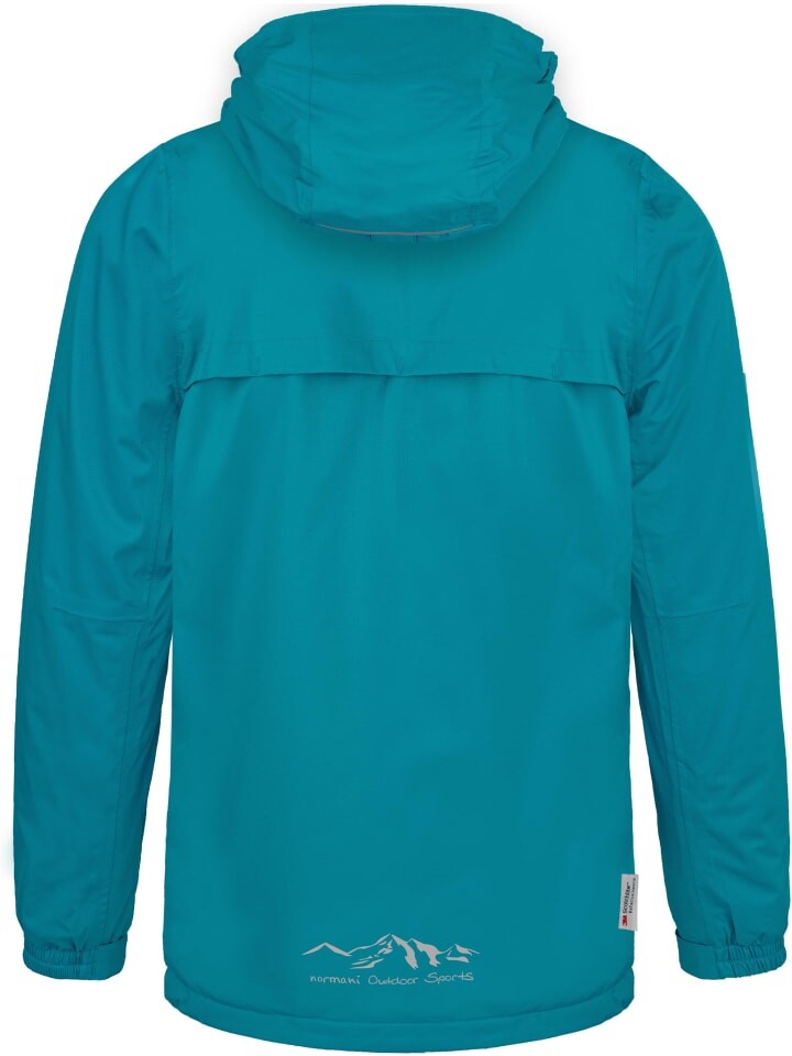 Дождевик Normani Outdoor Sports Kinder Regenanzug und Regenhose, синий — фото 4