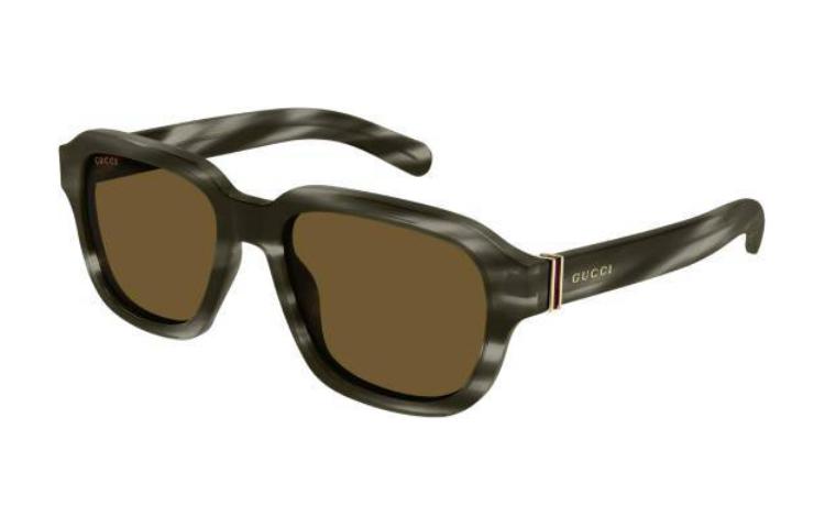 

GUCCI Солнцезащитные очки квадратной формы, Tortoiseshell