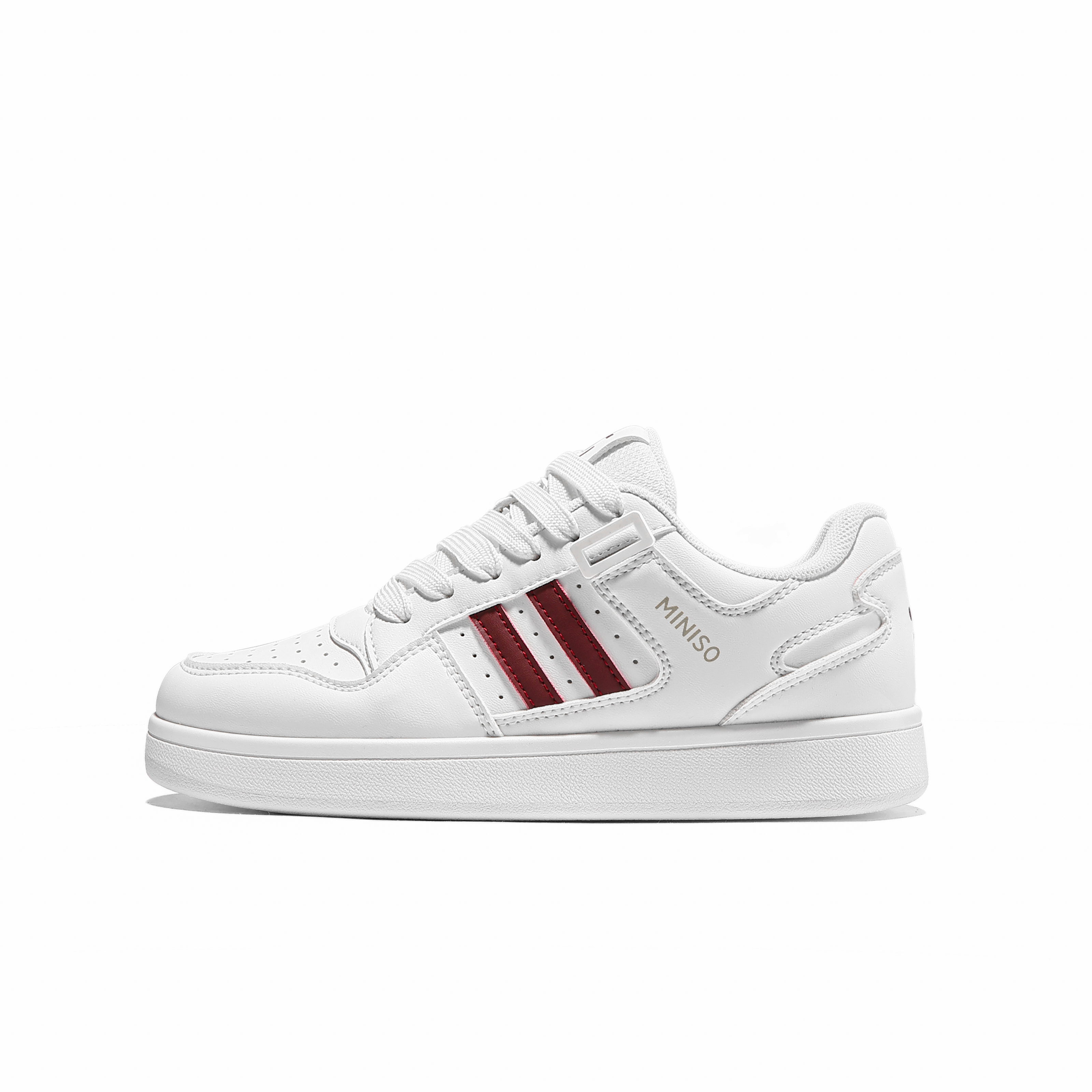

Лоу-топ скейтборд кроссовки Unisex MINISO, белый vermilion