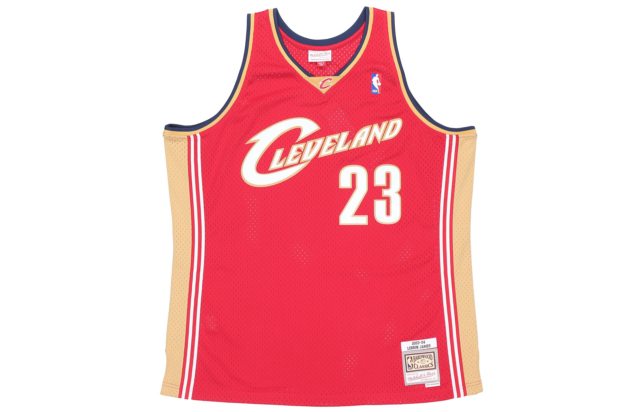 

Mitchell Ness Баскетбольная майка Mitchell & Ness унисекс красная