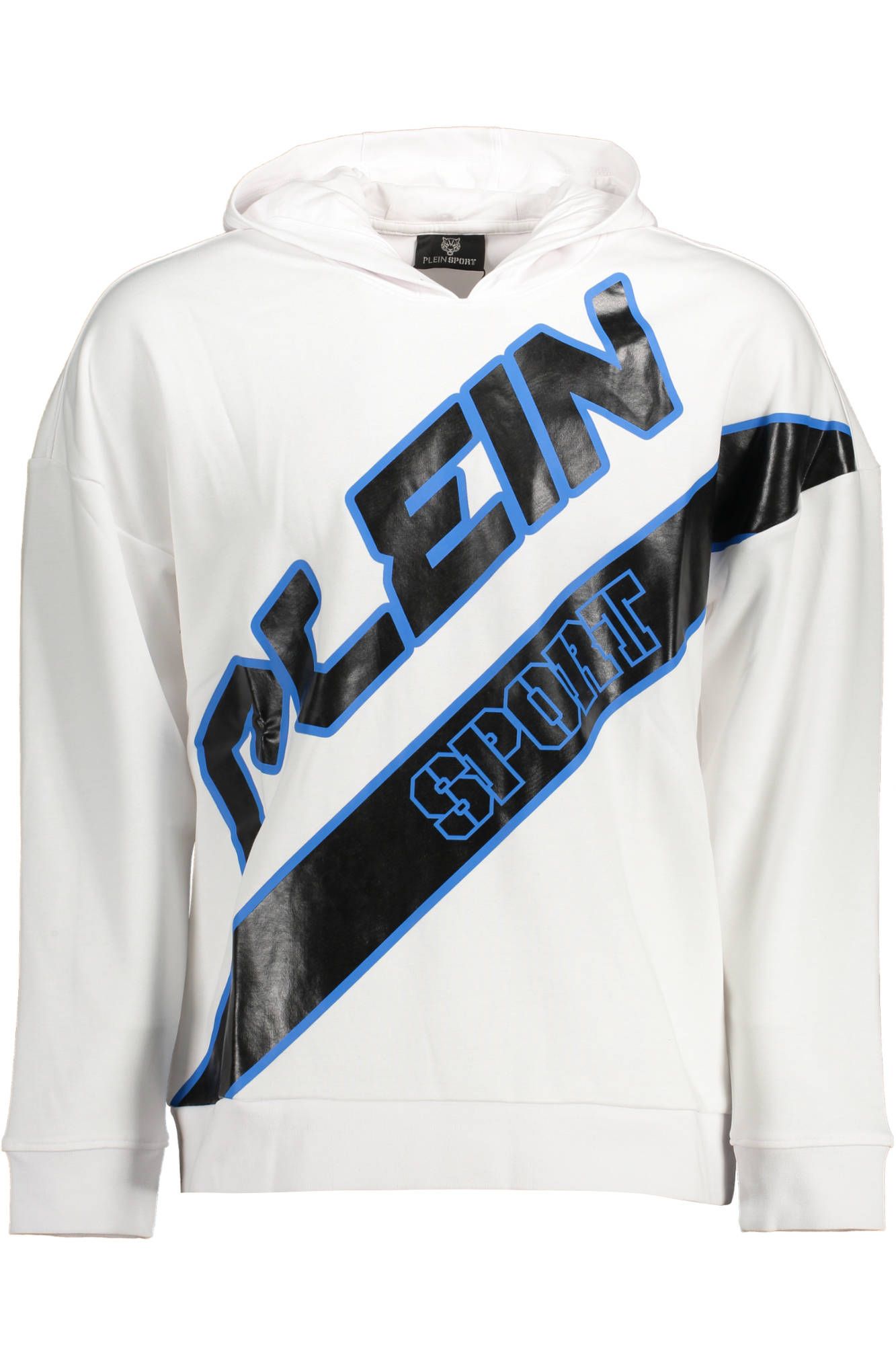 

Белый хлопковый мужской свитер Plein Sport