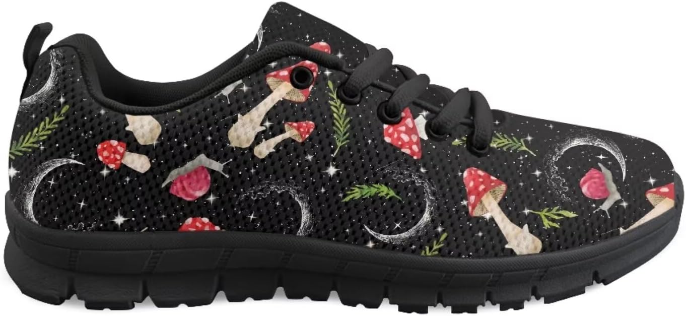 

Унисекс кроссовки для женщин с тропическим цветочным рисунком, теннисные и беговые, легкие, с сетчатым верхом, спортивные, для тренажерного зала, с подошвой из EVA Getelinseng, красный