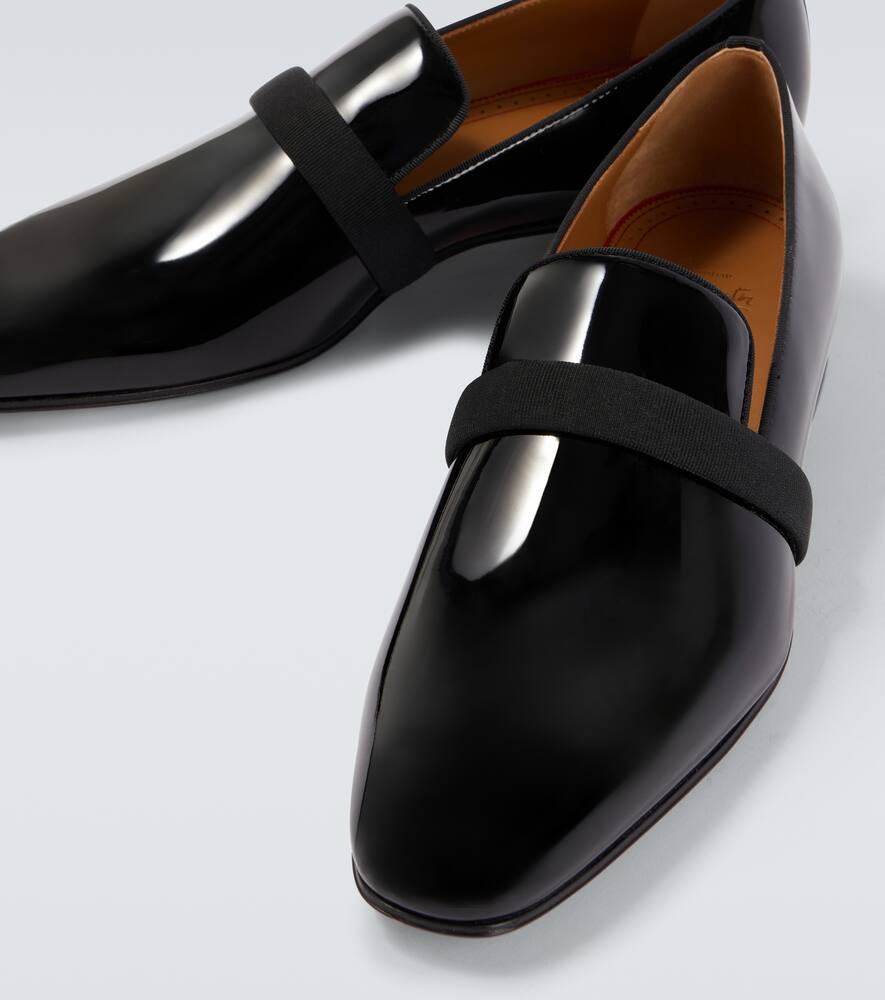 Лоферы Dandydeco из лаковой кожи Christian Louboutin, Black — фото 3