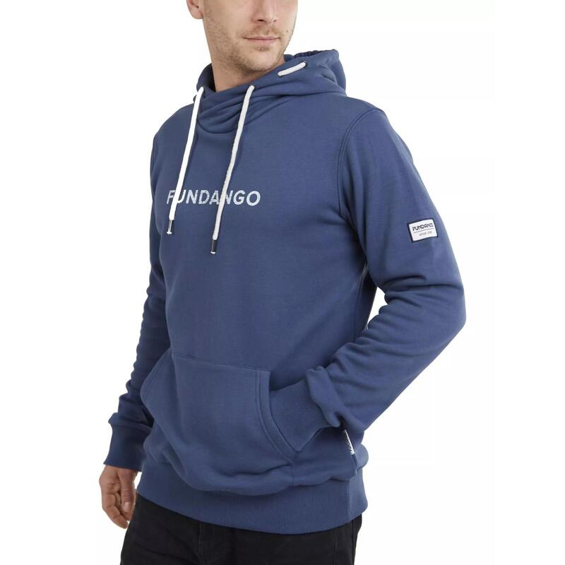 

Толстовка Hoover Hooded мужское - синий Fundango, цвет blau