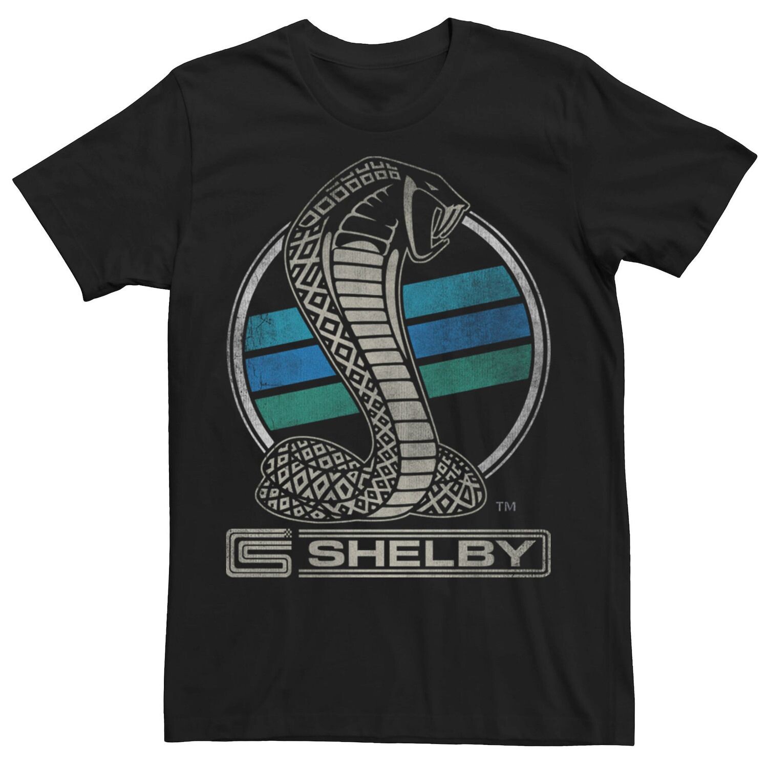 

Мужская футболка Shelby Cobra Sphere Dirty Logo Licensed Character